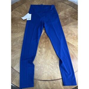 NWT Over Belly High-Rise Active Maternity Leggings Isabel Maternity Blue M Pants